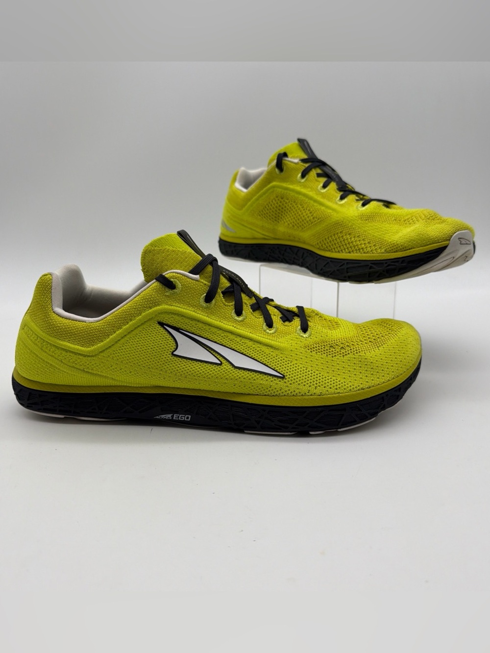 Altra Escalante 2.5 Running Shoes Mens 11 Lime Yellow Zero Drop Gym Athletic
